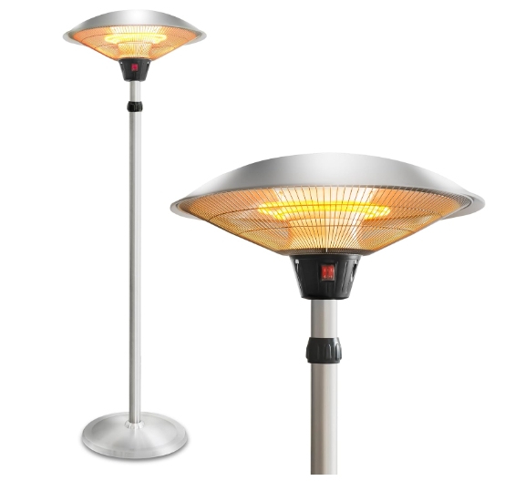 Recessed infrared ceiling heater