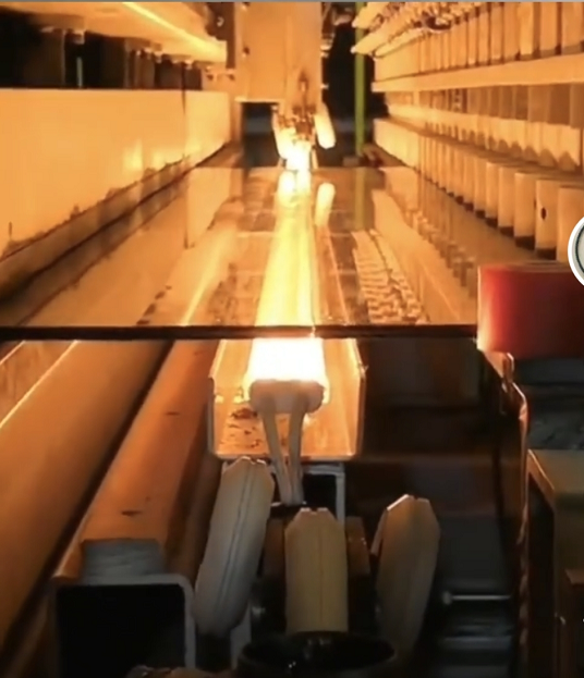 Glass tempering preheating lamp