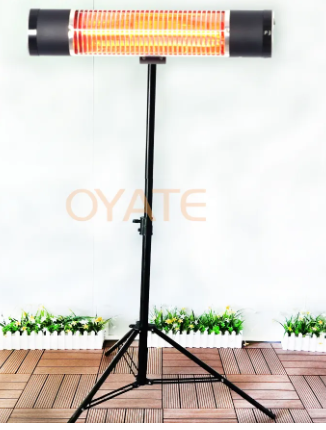 Infrared wall heater for bathroom